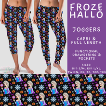 Load image into Gallery viewer, Batch #569 - Princess Halloween - Closes 8/14 - ETA early/mid Oct - Froze Hallo Full and Capri Length Joggers
