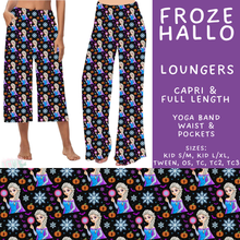 Load image into Gallery viewer, Batch #569 - Princess Halloween - Closes 8/14 - ETA early/mid Oct - Froze Hallo Capri and Full Length Loungers
