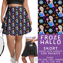 Load image into Gallery viewer, Batch #569 - Princess Halloween - Closes 8/14 - ETA early/mid Oct - Froze Hallo Skort
