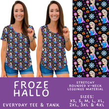 Load image into Gallery viewer, Batch #569 - Princess Halloween - Closes 8/14 - ETA early/mid Oct - Froze Hallo Everyday Tank &amp; Tee
