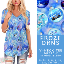 Load image into Gallery viewer, Batch #434 - Magical Christmas - Closes 10/22 - ETA early Dec - Froze Orns V-Neck Tee
