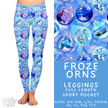 Load image into Gallery viewer, Batch #434 - Magical Christmas - Closes 10/22 - ETA early Dec - Froze Orns Full Length Leggings
