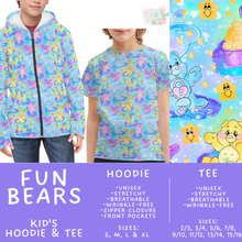 Load image into Gallery viewer, Batch #563 - Made for Play Collection - Closes 7/31 - ETA late Sept - Fun Bears Kid's Unisex Hoodie &amp; Tee
