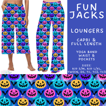 Load image into Gallery viewer, Batch #574 - HalloThanksMas - Closes 8/24 - ETA mid/late October - Fun Jacks Capri and Full Length Loungers
