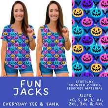 Load image into Gallery viewer, Batch #574 - HalloThanksMas - Closes 8/24 - ETA mid/late October - Fun Jacks Everyday Tank &amp; Tee
