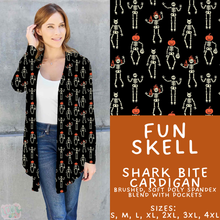 Load image into Gallery viewer, Batch #574 - HalloThanksMas - Closes 8/24 - ETA mid/late October - Fun Skell Cardigan
