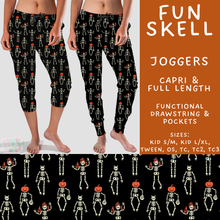 Load image into Gallery viewer, Batch #574 - HalloThanksMas - Closes 8/24 - ETA mid/late October - Fun Skell Full and Capri Length Joggers
