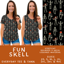 Load image into Gallery viewer, Batch #574 - HalloThanksMas - Closes 8/24 - ETA mid/late October - Fun Skell Everyday Tank &amp; Tee
