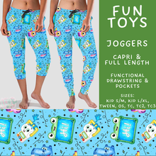 Load image into Gallery viewer, Batch #572 - Magical Faves 23 - Closes 8/19 - ETA mid October - Fun Toys Full and Capri Length Joggers
