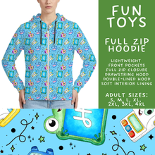 Load image into Gallery viewer, Batch #572 - Magical Faves 23 - Closes 8/19 - ETA mid October - Fun Toys Full Zip Hoodie

