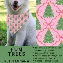 Load image into Gallery viewer, Batch #576 - Pet Gear 2 - Closes 8/28 - ETA late October - Fun Trees Pet Bandana
