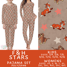 Load image into Gallery viewer, Batch #590 - Magical Family Pajamas - Closes 9/18 - ETA mid Nov - F&amp;H Stars Women's &amp; Kid's Pajama Set
