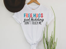 Load image into Gallery viewer, Wholesale Free Hugs Graphic Tee - Heathered Grey
