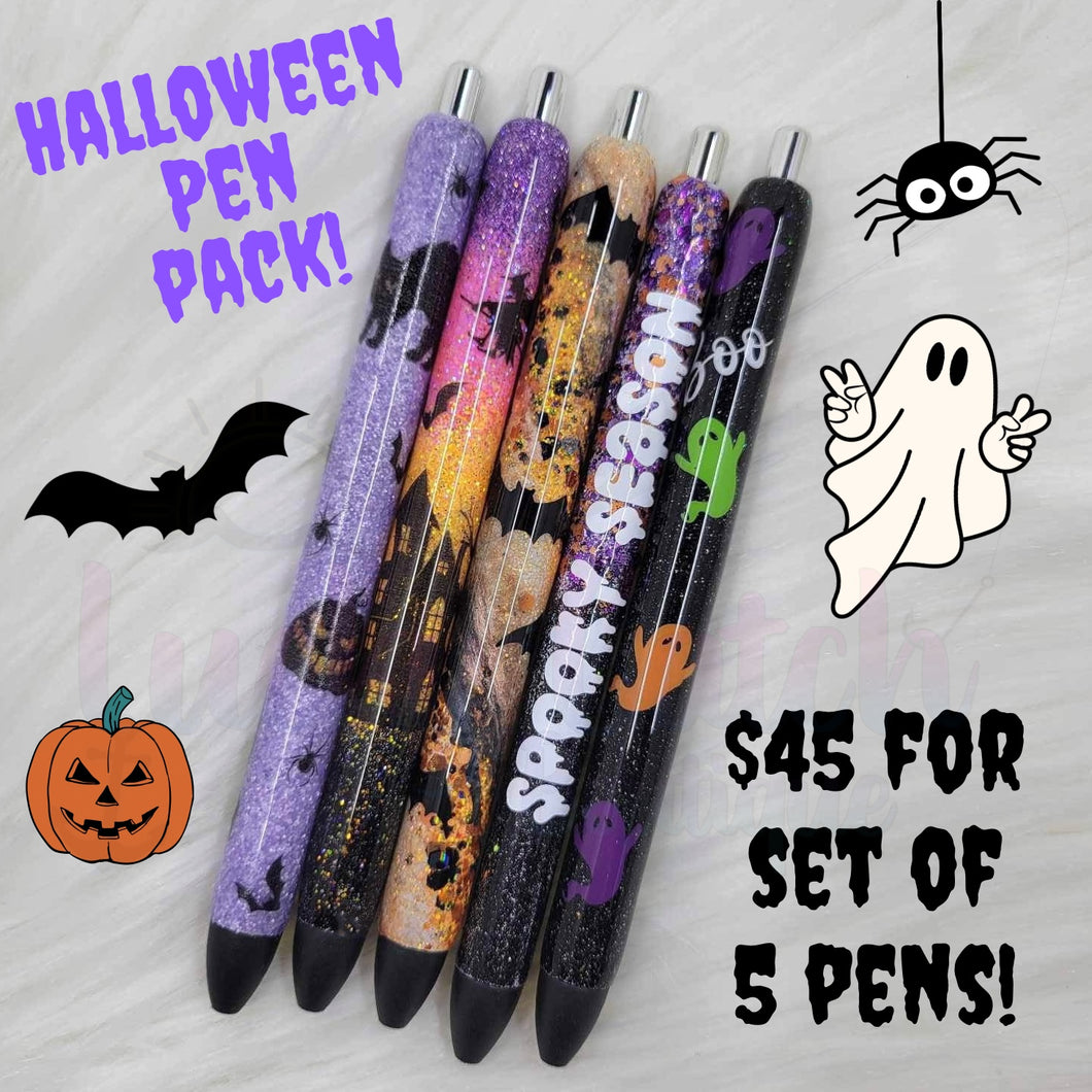 Halloween Pens - 5 Pack 2023