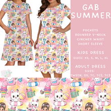 Load image into Gallery viewer, Batch #339 - Character Summer - Closes 5/15 - ETA mid July - Gab Summer Adult &amp; Kids Dresses
