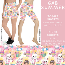 Load image into Gallery viewer, Batch #339 - Character Summer - Closes 5/15 - ETA mid July - Gab Summer Biker &amp; Jogger Shorts
