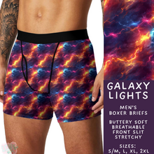 Load image into Gallery viewer, Batch #340 - Comfortable Underwear 4 - Closes 5/16 - ETA early July - Galaxy Lights Men&#39;s Boxer Briefs
