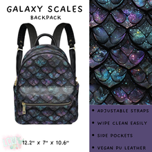 Load image into Gallery viewer, Batch #309 - Card Holders &amp; Mini Backpacks - Closing 3/24 - ETA late May - Galaxy Scales Mini Backpack
