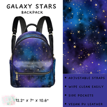 Load image into Gallery viewer, Batch #309 - Card Holders &amp; Mini Backpacks - Closing 3/24 - ETA late May - Galaxy Stars Mini Backpack
