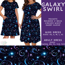 Load image into Gallery viewer, Batch #550 - Fun Run 24 - Closes 7/1 - ETA early Sept - Galaxy Swirl Adult &amp; Kids Dresses

