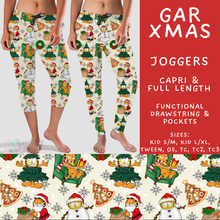 Load image into Gallery viewer, Batch #558 - Magical Character Christmas - Closes 7/20 - ETA mid/late Sept - Gar Xmas Full and Capri Length Joggers
