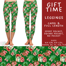 Load image into Gallery viewer, Batch #574 - HalloThanksMas - Closes 8/24 - ETA mid/late October - Gift Time Full and Capri Length Leggings
