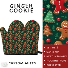 Load image into Gallery viewer, Batch #591 - Baking Spirits Bright 3 - Closes 9/28 - ETA mid/late Nov - Ginger Cookie Oven Mitts
