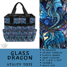 Load image into Gallery viewer, Batch #549 - Utility Tote 2 - Closes 6/29 - ETA late August - Glass Dragon Utility Tote
