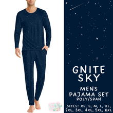 Load image into Gallery viewer, Batch #587 - Family Pajamas 2 - Closes 9/18 - ETA mid Nov - Gnite Sky Men's Pajama Set
