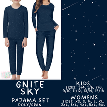 Load image into Gallery viewer, Batch #587 - Family Pajamas 2 - Closes 9/18 - ETA mid Nov - Gnite Sky Women's &amp; Kid's Pajama Sets
