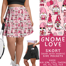 Load image into Gallery viewer, Batch #453 - Love Day 2 - Closes 11/24 - ETA mid Jan - Gnome Love Skort
