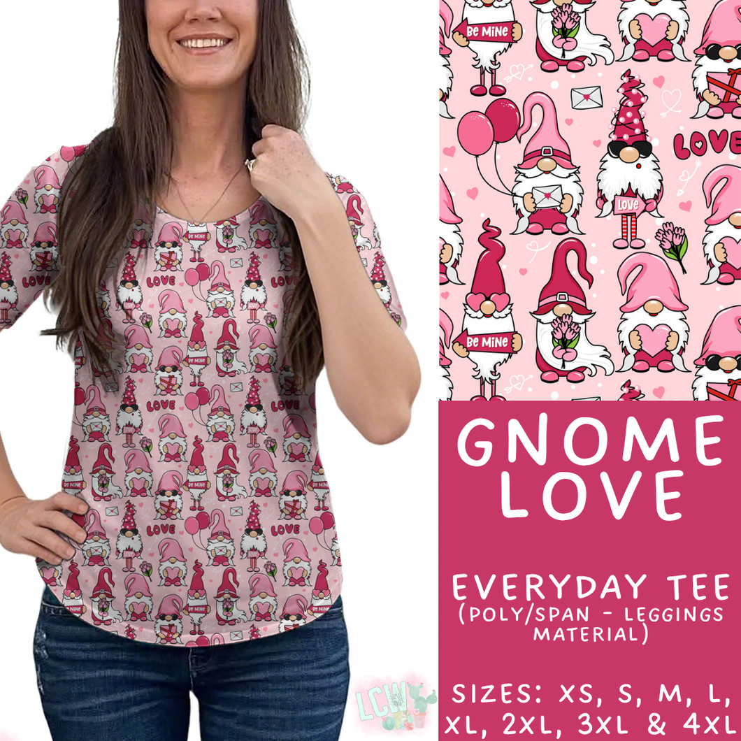 Batch #453 - Love Day 2 - Closes 11/24 - ETA mid Jan - Gnome Love Everyday Tee