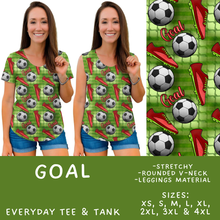 Load image into Gallery viewer, Batch #561 - June Request Run - Closes 7/27 - ETA late Sept - Goal Everyday Tank &amp; Tee

