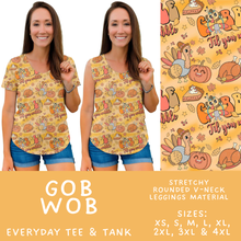 Load image into Gallery viewer, Batch #574 - HalloThanksMas - Closes 8/24 - ETA mid/late October - Gob Wob Everyday Tank &amp; Tee
