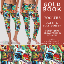 Load image into Gallery viewer, Batch #572 - Magical Faves 23 - Closes 8/19 - ETA mid October - Gold Book Full and Capri Length Joggers
