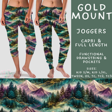 Load image into Gallery viewer, Batch #603 - September Request Run - Closes 10/26 - ETA mid/late Dec - Gold Mount Full and Capri Length Joggers
