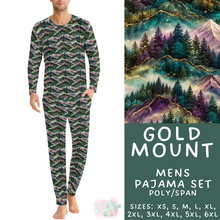 Load image into Gallery viewer, Batch #587 - Family Pajamas 2 - Closes 9/18 - ETA mid Nov - Gold Mount Men's Pajama Set
