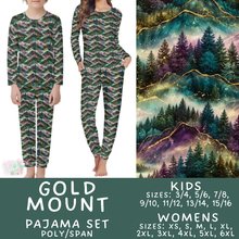 Load image into Gallery viewer, Batch #587 - Family Pajamas 2 - Closes 9/18 - ETA mid Nov - Gold Mount Women's &amp; Kid's Pajama Sets
