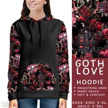 Load image into Gallery viewer, Batch #453 - Love Day 2 - Closes 11/24 - ETA mid Jan - Goth Love Hoodie

