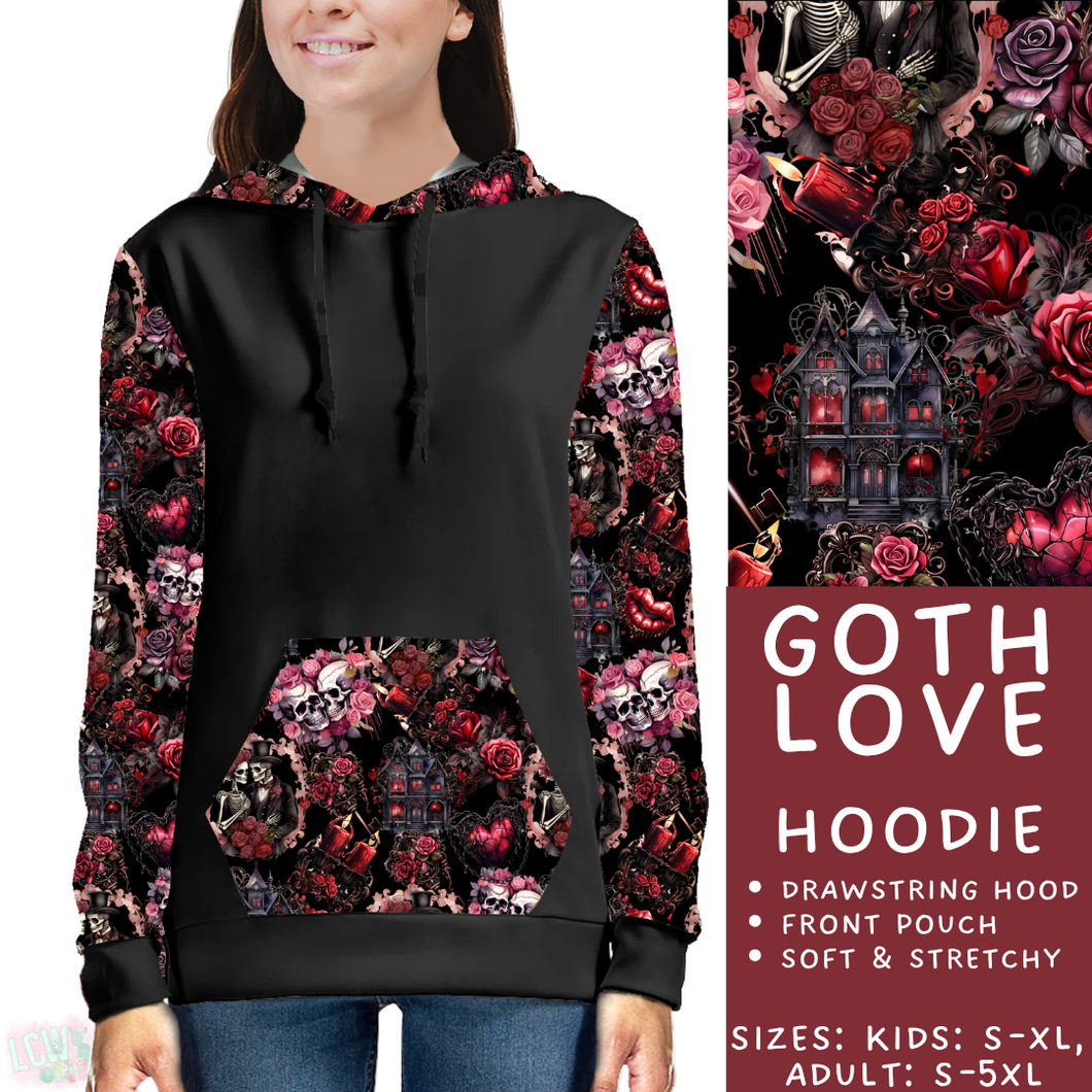 Batch #453 - Love Day 2 - Closes 11/24 - ETA mid Jan - Goth Love Hoodie