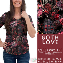 Load image into Gallery viewer, Batch #453 - Love Day 2 - Closes 11/24 - ETA mid Jan - Goth Love Everyday Tee
