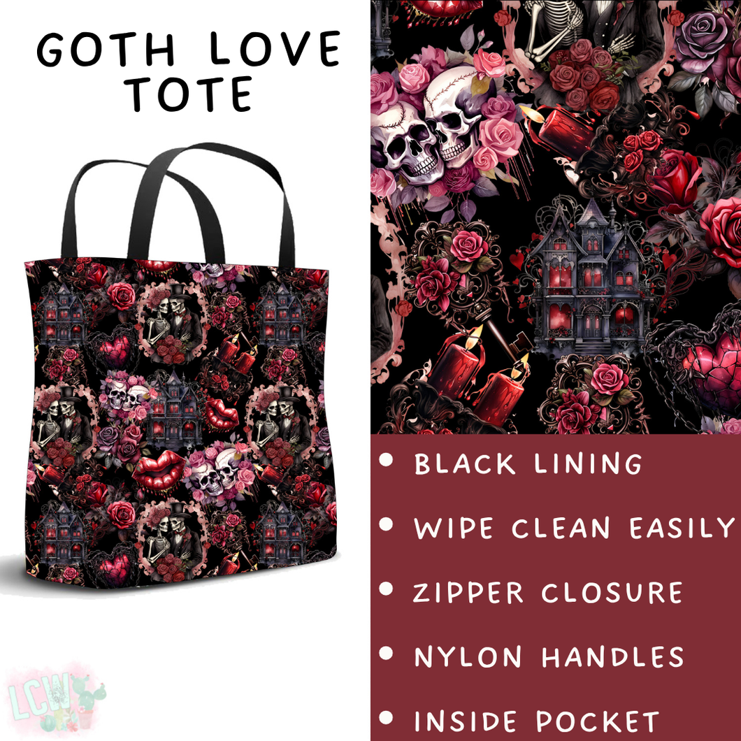 Batch #453 - Love Day 2 - Closes 11/24 - ETA mid Jan - Goth Love Tote