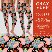 Load image into Gallery viewer, Batch #572 - Magical Faves 23 - Closes 8/19 - ETA mid October - Gray Elep Full and Capri Length Joggers
