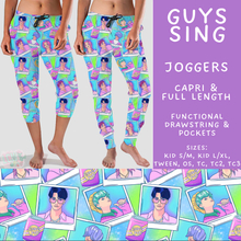 Load image into Gallery viewer, Batch #544 - Cool Characters 16 - Closes 6/17 - ETA mid August - Guys Sing Full and Capri Length Joggers
