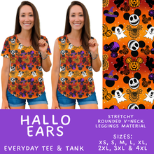 Load image into Gallery viewer, Batch #568 - Halloween Spooky Sets 3 - Closes 8/12 - ETA early October - Hallo Ears Everyday Tank &amp; Tee

