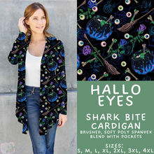 Load image into Gallery viewer, Batch #566 - Halloween 5 - Closes 8/7 - ETA early October - Hallo Eyes Cardigan
