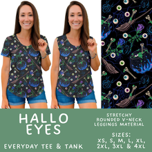 Load image into Gallery viewer, Batch #566 - Halloween 5 - Closes 8/7 - ETA early October - Hallo Eyes Everyday Tank &amp; Tee
