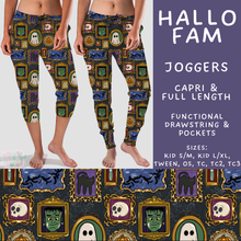Load image into Gallery viewer, Batch #566 - Halloween 5 - Closes 8/7 - ETA early October - Hallo Fam Full and Capri Length Joggers

