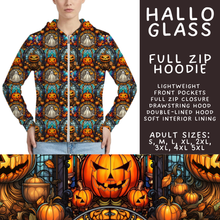 Load image into Gallery viewer, Batch #560 - Halloween 4 - Closes 7/26 - ETA late Sept - Hallo Glass Full Zip Hoodie
