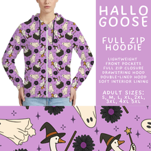 Load image into Gallery viewer, Batch #560 - Halloween 4 - Closes 7/26 - ETA late Sept - Hallo Goose Full Zip Hoodie
